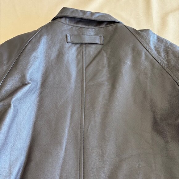 Vintage Walden Mens Brown Leather Bomber Jacket Excellent Cond Size Large - Picture 2 of 13